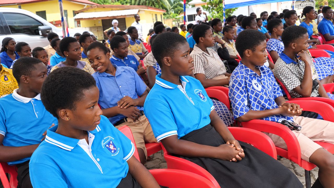 DON’T LET YOUR BACKGROUND DETERMINE YOUR FUTURE – FRESH SHS STUDENTS TOLD