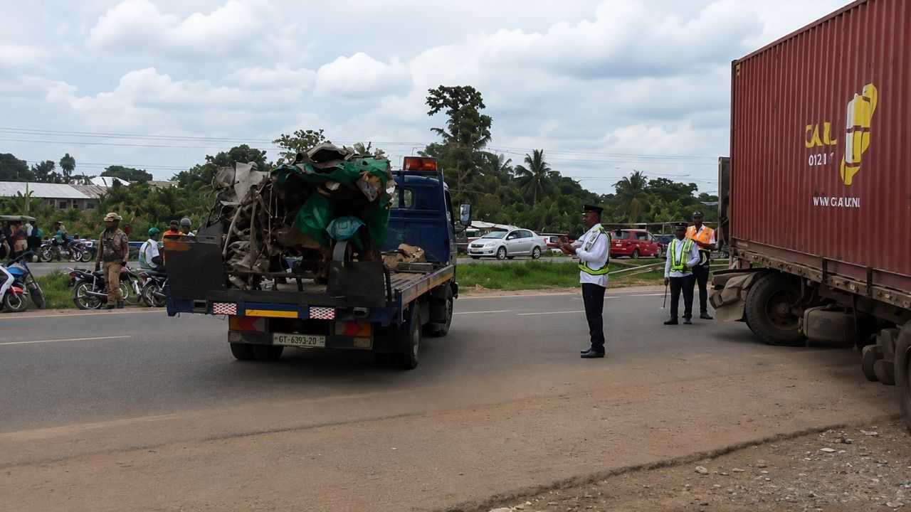 TWO DEAD, SEVERAL IN CRITICAL CONDITION AFTER TRAILER CRASHES INTO SPRINTER BUS AT SUHUM.
