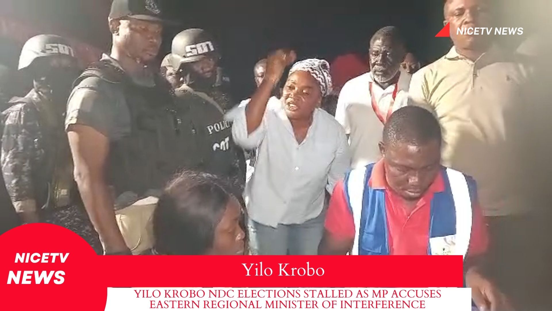 YILO KROBO NDC ELECTIONS STALLED AS MP ACCUSES EASTERN REGIONAL MINISTER OF INTERFERENCE